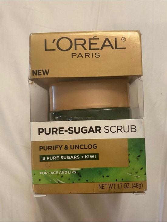 Other - L’Oréal Paris Pure-Sugar Scrub Purify & Unclog Kiwi 1.7 oz